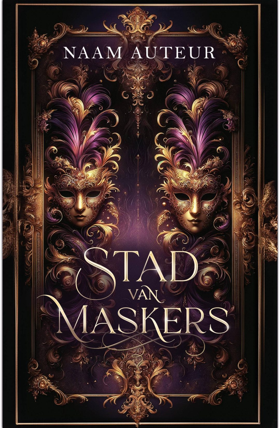 Stad van maskers front real size